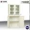Up swing glass door storage cabinet steel file cabinet