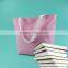 China factory price custom high end zipper closure canvas tote bag