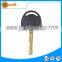 abs black transponder key case with uncut HU100 blade without logo for opel astra vectra zafira