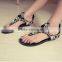 Diamond slope with shoes beaded sandals wind