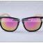 MR WOOD bamboo sunglassess100% Recyclable Bamboo made polarized colorful bamboo sunglasses natural bamboo eyewear