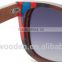 Skateboard Wooden Sunglass 2015 CE And FDA Handmade Cheap Bamoo Sunglasses And Wooden Sunglasses With Wooden Case