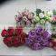 12 heads silk mini rose bud artificial flower rose bunches