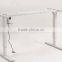 Amercian design office table dwg with steel legs