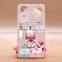 Fashion Perfume TPU+PC 2-in-1 Popular Painting Phone Case With Metal Ring For Vivo X5 Pro