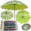 2016 Cheap Wholesale Wooden Handle Nigeria Market 16k 24k Silver Printed Golf Umbrella