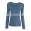 Yiwu Market Women Thermal Long Sleeve Under Shirt for Winter