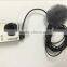lapel microphone with wind proof fuzzy for sports camera long cable