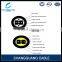 FRP strength member bow type drop fiber optic cable for duct