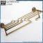 Hotel Style Brass Antique Bronze Finishing Bathroom Accessories Wall Mounted Towel Shelf