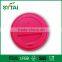 coffee paper cup and biodegradable flat plastic lid