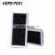 Customized power bank logo printing power bank solar charger 12000mAh for cell phone