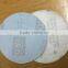 silicon carbide electro coated waterproof sandpaper disc
