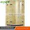 waterproof edge shower cabin stainless steel shower enclosure with tempered glass