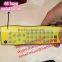 Mini thin 46 keys Yellow waterproof Remote Control for TV/DVD/AUDIO/MP3 with CR2025/CR2032 Button Battery