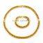 316l stainless steel jewelry 18k gold plated mens chain jewelry set In stock wholesale chain jewelry set
