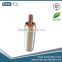 Copper and Aluminum welding part with screw and hole