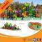 Attractive Commercial Outdoor Kids Game Castle Plastic Play Center