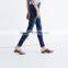 Newest Slim Leg Woman Jeans Bangladesh for Lady