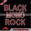 Wholesale 2017 Stones Crytal Black Moms Rock Hot Fix Rhinestone Motif Transfer for Shirt