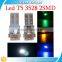 2016 new 12v led bulb auto led light t5 auto bulb wholesale 3528 2SMD led T5