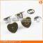 New Heart-shaped ladies bag accessories, cute women bag metal accessories