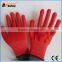 BSSAFETY china supplier cheap polyester or nylon knit garden glove