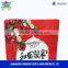 Customized food packaging opp block bottom zipper bag for jujube fruit
