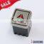 Square Slim design elevator button for elevator parts