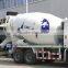 Concrete mixing truck with different size of tank body