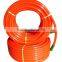 korea technology Different colors high pressure spray PVC parallel crossing hose with 3 layers, garden spray hose for Indian