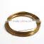 double layers insulation class180 copper flat/round wire enameled Copper brass wire