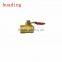 1/4" 3/8" 1/2" 3/4" male NPT thread to hose barb brass ball valve , for USA market