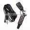 AQ-601 12hole Magnetic Sound Hole 38"/39"/40"/41" Acoustic Guitar Pickup Transducer with Volume Tone Tuner Audio Cable