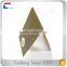Custom printing golden hotstamping paper checking-in cards for hotels