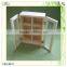 small handles screen window design stand wooden box