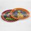 Multicolor Plastic Round Disk/plate for Halloween