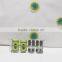 4pcs glass olive oil bottle set with handdrawing