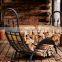 wrought iron wood holder