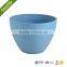 coloful wood stone garden flower pot