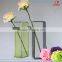 Hot sale wholesale acrylic clear green and black tall glass vases