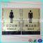 wall mount acrylic sign toilet sign holder