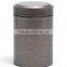 mini air tight tea tin box with plug lid