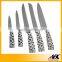 Popular Hollow Handle Stainless Steel Kitchen Knife Set