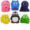 Plastic bath toy rubber latex set family rubber toys from ICTC factory