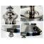 CHOCOLAZI ANT-8110 6 Layers 304# Stainless Steel Auger-type Chocolate Fountain for Commercial use in China