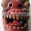 Dragon Mask Wall Hanging Decor Handmade in Nepal