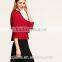 Spring New Arrival Ladies Outerwear Three Quarter Sleeve Short Slim Coat