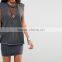 2016 Latest Glamorous Sheer Mesh Festival Vest For Women HST9389