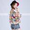 Hot sale summer new applique printed tops